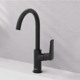 Hansgrohe Logis Einhandmischer Schwarz Matt