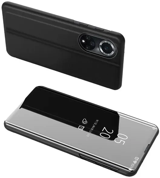 Clear View Case for Huawei Nova 9 Flip Cover Black