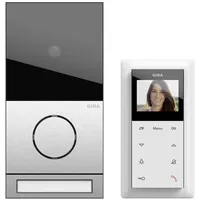 Gira System 106 Video Set 2416000 1WE Edelstahl