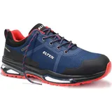 ELTEN BENTE XXE GTX blue Low ESD S3, Farbe:blau/rot, Schuhgröße:43 (UK 8.5)