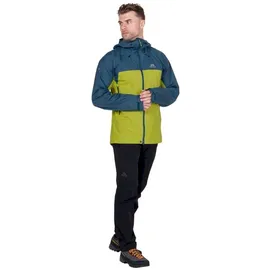 Mountain Equipment Raintower Regenjacke Herren Blau/Lime L