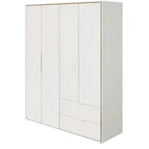 Paidi Kinderkleiderschrank Lieven 166,4 x 203,6 cm Eiche weiß