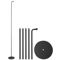 Lunartec Bodenständer 150 cm Metall schwarz