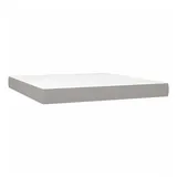 vidaXL Taschenfederkernmatratze Hellgrau 160 x 200 cm H3