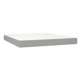 vidaXL Taschenfederkernmatratze Hellgrau 160 x 200 cm H3