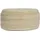 FineBuy Sitzhocker Polsterhocker Wolle mit Stauraum oval 81 x 40 x 62 cm Braun