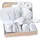 Antonio Baby Plüsch Decke mit Stofftier Hase grey