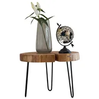 Holz4homeâ® holz4home® Couchtisch aus einer Baumscheibe von holz4home® 50-64