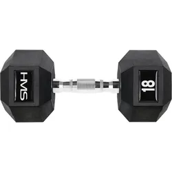 Kurzhantel HMS HEX PRO schwarz|grau 18kg