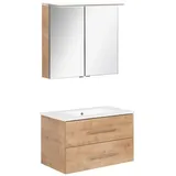 Fackelmann B.perfekt 80 cm braun LED