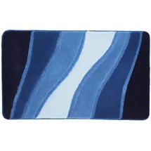 KLEINE WOLKE Badteppich Ocean Royalblau 150 x 80 cm