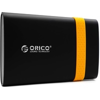 Orico 200GB USB 3.0 tragbare Externe Festplatte 2,5" 2538U3 Portable HDD Geschenk zu Weihnachten für Fotos PC Laptop Notebook Computer mac ps4 ps5 Xbox kompatibel mit Windows Mac OS Linux - orange