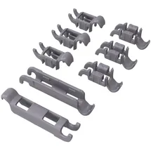 Vioks Klammern Set für Geschirrspüler 00611472 grau