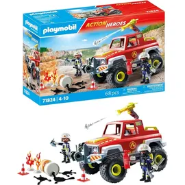Playmobil Action Heroes Feuerwehrtruck 71824