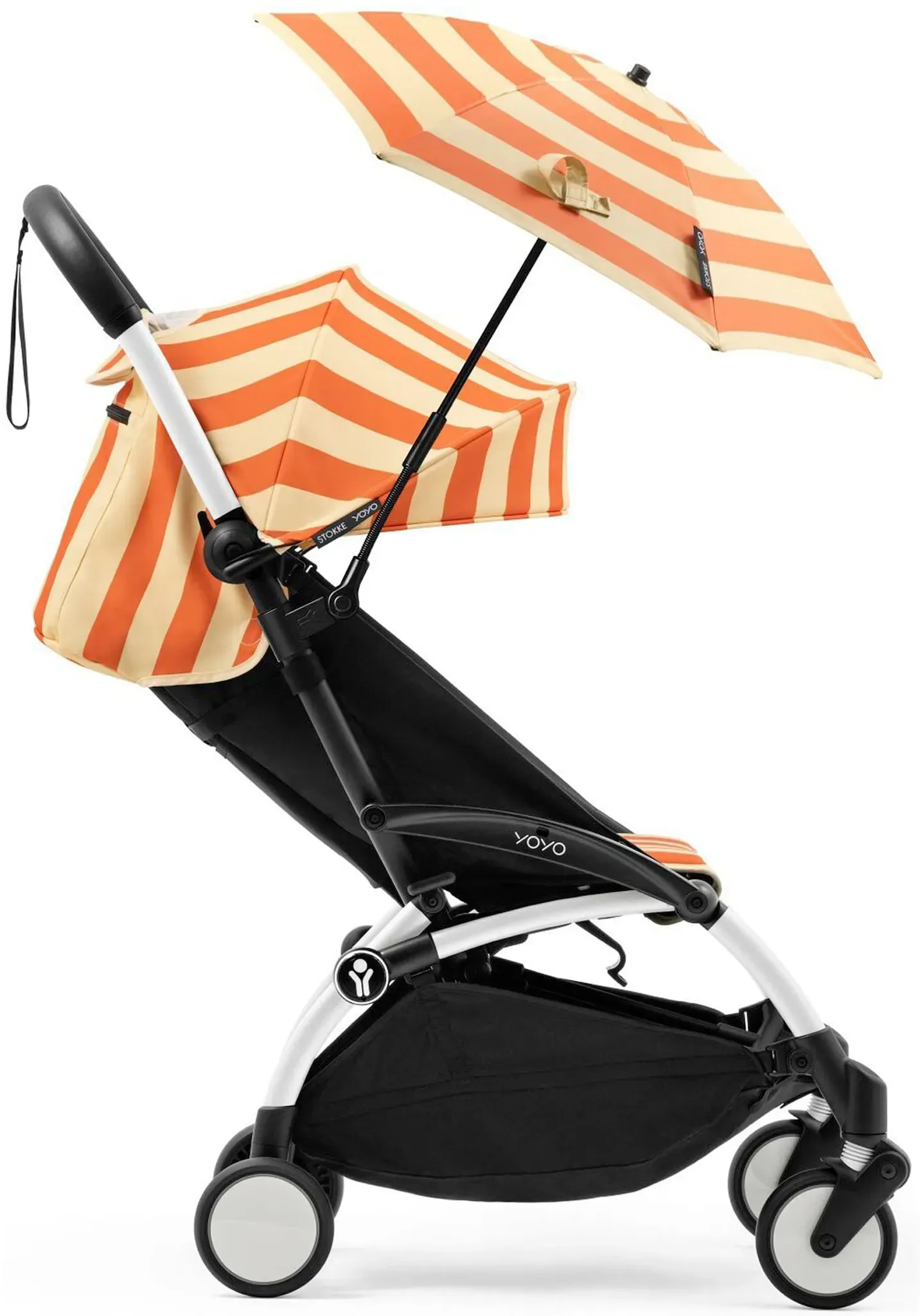 Stokke® YOYO3 Buggy inkl. Sommerset, orange | weiss