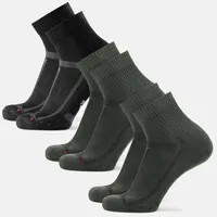 Danish Endurance Long Distance 3-Paar Schwarz/Grau 39-42