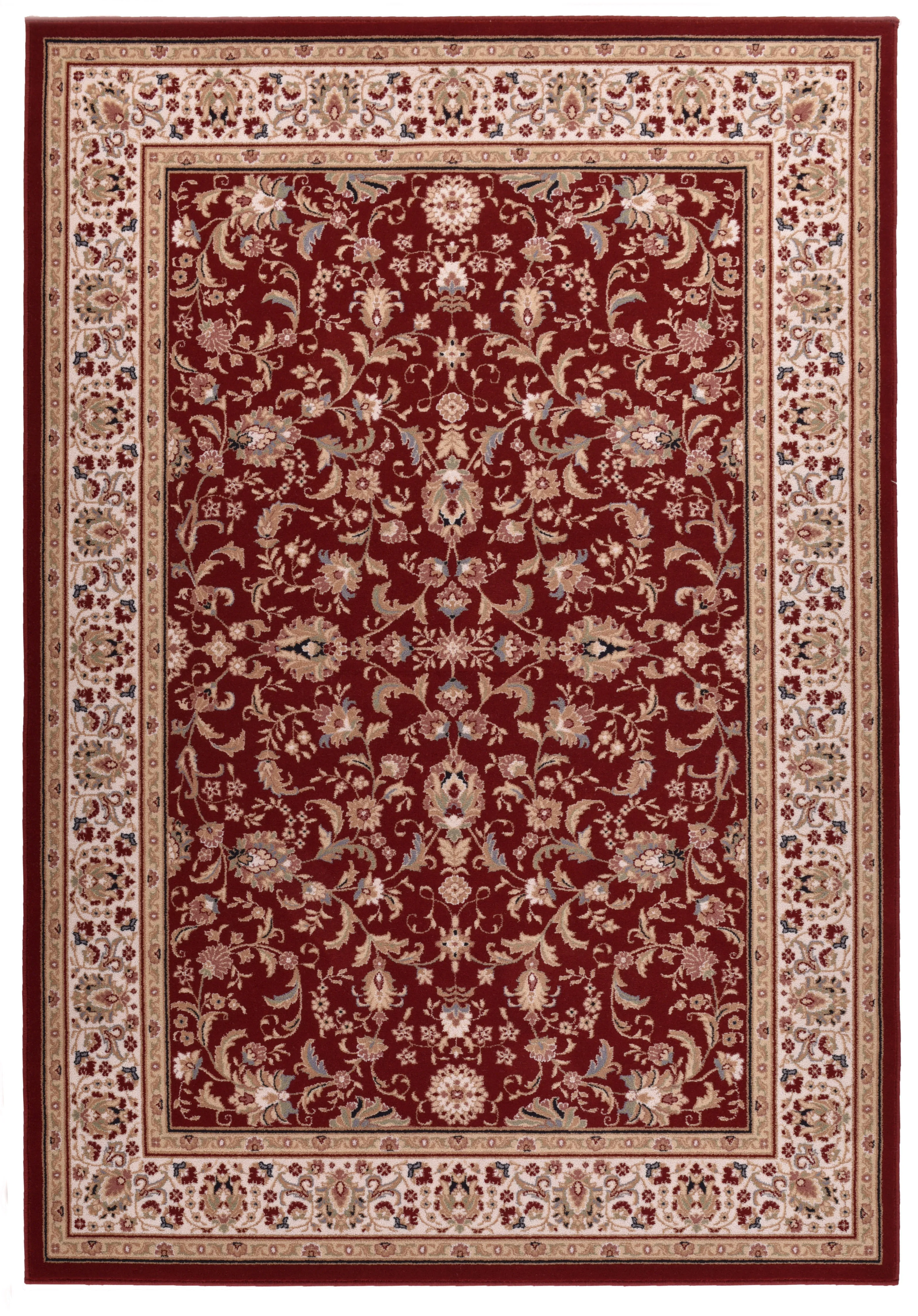 Home affaire Wollteppich »Oriental D2«, rechteckig, 10 mm Höhe, reine Wolle, Orient-Optik, Wohnzimmer Home affaire rot B: 50 cm   1 St.