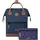 Cabaia Adventurer Essentials Backpack M Dunkelblau/Braun