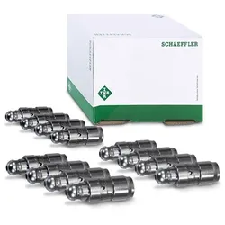 Schaeffler Ina Satz Ventilstößel (12 Stück) [Hersteller-Nr. 420022210] für Lynk & Co, Audi, Seat, Levc, VW, Skoda, Volvo
