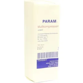 PARAM Mullkompressen 5 x 5 cm 100 St.