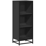 vidaXL Bücherregal Schwarz 40x35x107,5 cm Holzwerkstoff