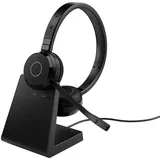 JABRA Gn Audio Evolve 65 Gaming-headset - Black / Silver