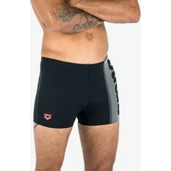 Badehose Boxer Herren Arena - schwarz SCHWARZ DE 48 / FR 42