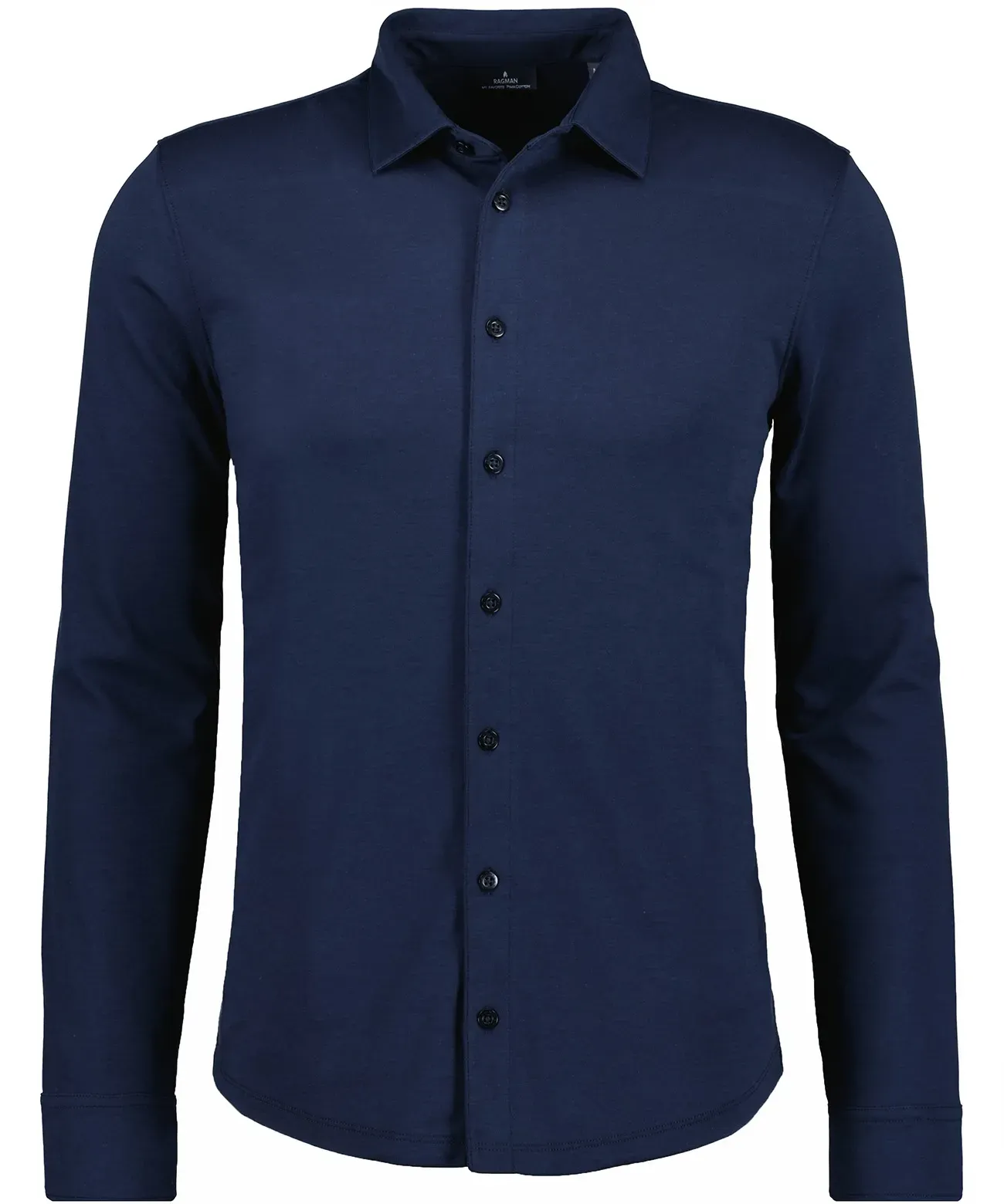 Henleyshirt, Gr. M, Dunkelblau-711, , 77674552-M