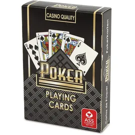 ASS Altenburger Pokerkarten Box blau