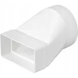 airRoxy Rundrohr Flachkanal Verbinder 110x55mm ø100mm