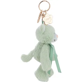 NICI "Classic Bear, Katze Felli, mint, 13 cm", grün Plüschfiguren, KinderB:8cm H:13cm L:7cm, Plüsch, Polyester, mit Charm, B:8cm H:13cm L:7cm