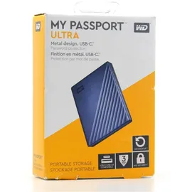 Western Digital My Passport Ultra 4 TB USB 3.0 blau WDBFTM0040BBL-WESN