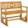 vidaXL Garten Schaukeltbank 110 x 59 x 97 cm Braun
