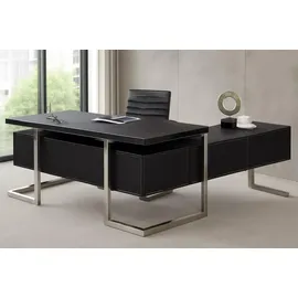 Jet-Line Büroschreibtisch Venedig schwarz