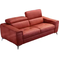 Egoitaliano Schlafsofa »Francine, Designsofa, Loungesofa mit Dauerschlaffunktion, Bettfunktion«, hochwertiger Metallbettrahmen & Matratze, Kopfteil manuell verstellbar