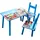 Hti-Living Kindertischgruppe Feuerwehr 3-tlg. MDF blau