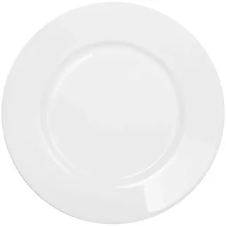 Dajar Speiseteller Every Day, Glas, Weiß, 24 cm, 24 x 24 x 2,1 cm