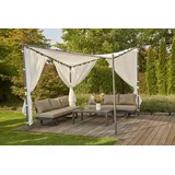 Siena Garden Ersatzdach für Pavillon Berlino 1 Stück 3,00 x 3,00 m Weiß