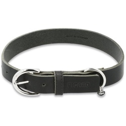 Picard Hunde-Halsband PICARD Hundehalsband Dog Collar Strolch Größe M, Echtleder schwarz