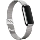 Fitbit Luxe Platinum Stainless Steel Mesh Accessory Band