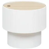 Atmosphera - Couchtisch aus MDF, - Weiß - D.38 -5 cm, Créateur D'Intérieur