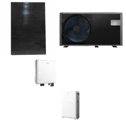 Midea MHELIOS HEMS PV-Set 6kWp + 6kW Wärmepumpe + 5 kWh Speicher