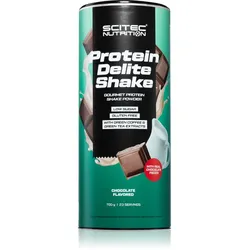 Scitec Nutrition Protein Delite Shake Mischung zur Zubereitung von Cocktails mit Eiweiß Geschmack Chocolate 700 g