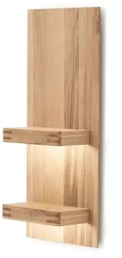 MCA Wandregal Salvador Holz Balkeneiche
