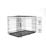 nordic paws Wire Cage Black XL 107 x 70 x 77 cm - (540058523586)
