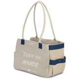 beeztees K&Bz Transporttasche Flore Beige, 40 x 20 x 28 cm, 2000 g