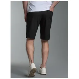 TRIGEMA Jerseyhose "TRIGEMA Bermuda aus Single-Jersey", Herren, Gr. L, Normalgrößen, schwarz, Single Jersey, 100% Baumwolle, Hosen Jerseyhose