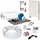 thermova 50 m2 Set Tackersystem Rollbahn 25 mm WLG 045 16x2 Alu-Verbundrohr Raster 15 cm 4 Heizkreise LCD Regler 230 V + Zubehör