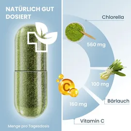 plantoCAPS Chlorella PUR Plus Kapseln 120 St.