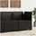 vidaXL Gartenlounge, Garten-Sofa Rattan-Look PP Anthrazit